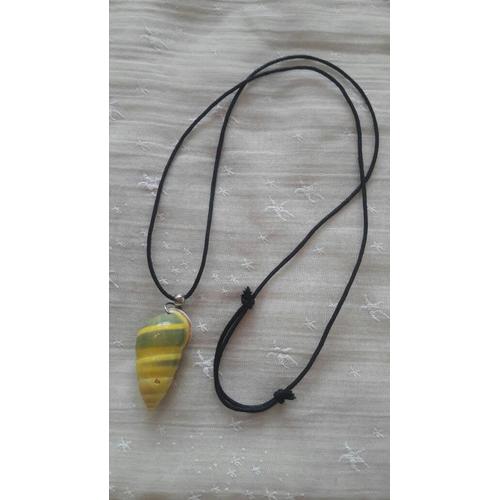 Foto Produk Kalung kerang natural dari Yasri kerang dan kayu handmade
