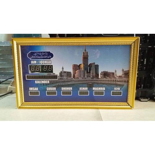 Jual LED Display Jadwal Sholat Uk 68 x 