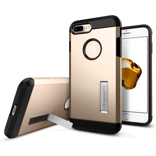 Foto Produk Spigen iPhone 7 Plus Case Tough Armor - Champagne Gold dari TwinF Shop