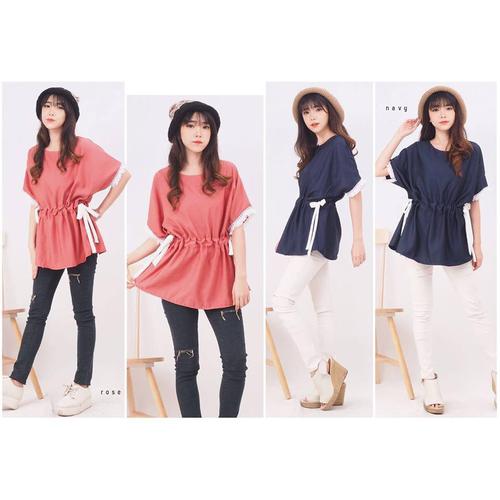 Jual Boho Sleeve Loose Top - Jakarta 