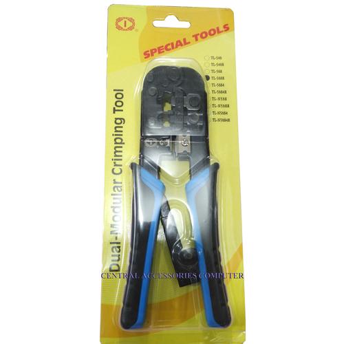 Foto Produk TANG CRIMPING RJ45 DAN RJ-11 TALON TL-568R dari Central Accessories Comp
