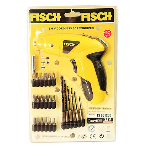 Foto Produk Fisch Mesin Bor Obeng Baterai Cordless Screwdriver dari Juragan Perkakas