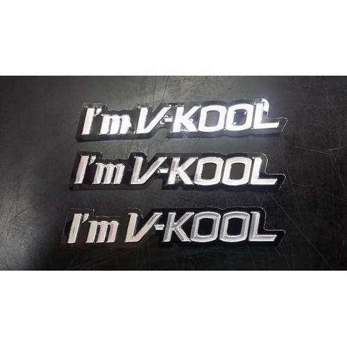 Gambar Stiker Sticker Vkool Kaca Film Mobil - I'm V-KOOL ( SPECIAL DEAL!! ) - Huperoptik dari 3M Authorized Dealer Jakarta Utara Tokopedia