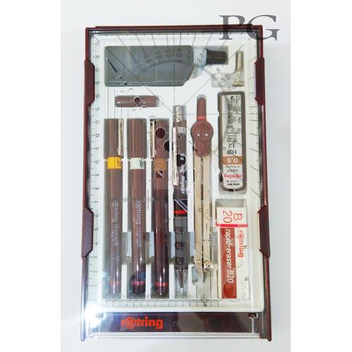 Foto Produk ROTRING RAPIDO ISOGRAPH SET 0.1/0.3/0.5 dari Porto Grosir