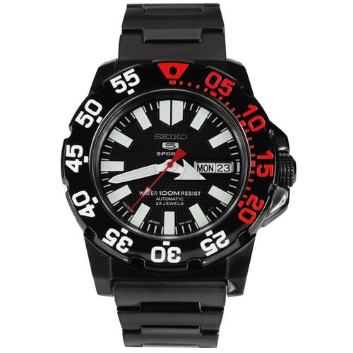 Seiko SNZF53K1 Mini Monster 100M Black Red di Sunarloji Tokopedia