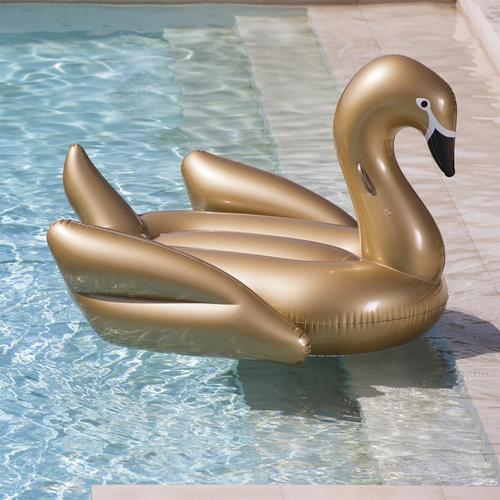 Jual Gold Flamingo Floaties - Jakarta 
