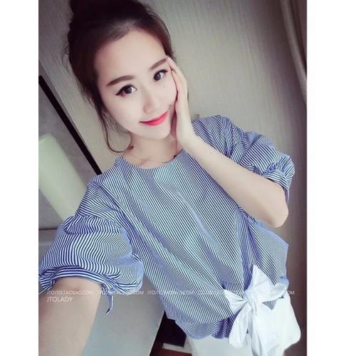 Jual Blouse Lengan Kembang Pita Depan Kota Batam Jann S Corner Tokopedia