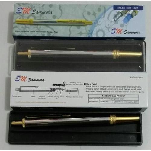 Foto Produk Pen bekam samora / pen lancet / lancing device sammora - stenliss dari ALKES 88