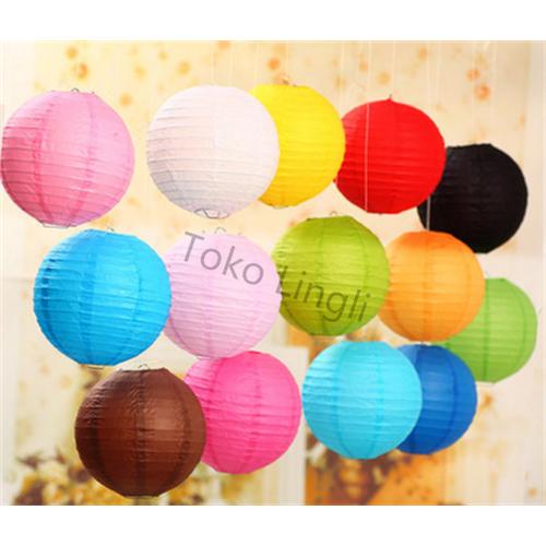 Foto Produk Lampion Kertas 10cm dari tokolingli