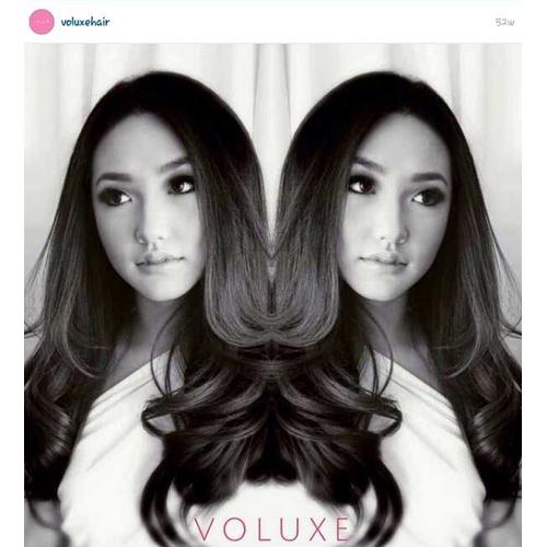Foto Produk Hair clip/hairclip/hair Klip/Voluxe Hair/60 cm Black/100% human hair dari Voluxe Hair