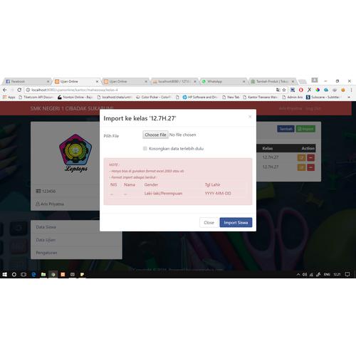 Gambar Program Aplikasi Ujian Online / Offline Berbasis Web / Komputer dari RDC Media Creation Kab. Sukabumi Tokopedia