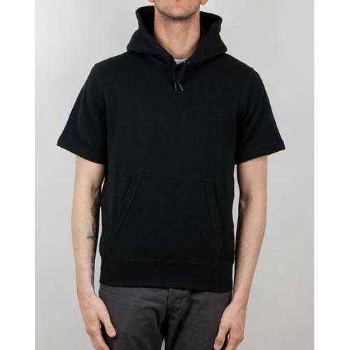 Jual Short Sleeve Hoodie Black #sweater 