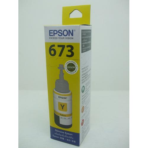 Foto Produk Tinta Printer Epson Original L800 L805 L850 L1800 T6734 Yellow 6734 dari Alkhalief Shop