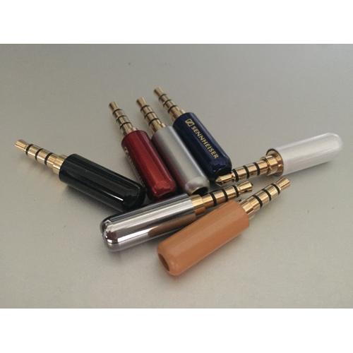 Foto Produk 4 Poles Mic Type DIY Jack 3.5mm Replacement - Sennheiser With Logo dari Onebest Choice