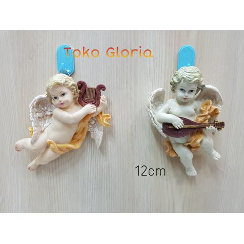 Gambar PATUNG PAJANGAN ANGEL MALAIKAT GANTUNG DINDING MUSIK dari Toko Gloria Bellucci Jakarta Utara Tokopedia