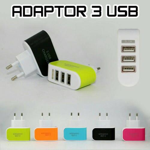 Jual Fast Usb Wall Charger 3 Port Batok Kepala Colokan Listrik Hp Charging Jakarta Barat All Season Jual Fast Usb Wall Charger 3 Port Batok Kepala Colokan Listrik Hp Charging Jakarta Barat All Season