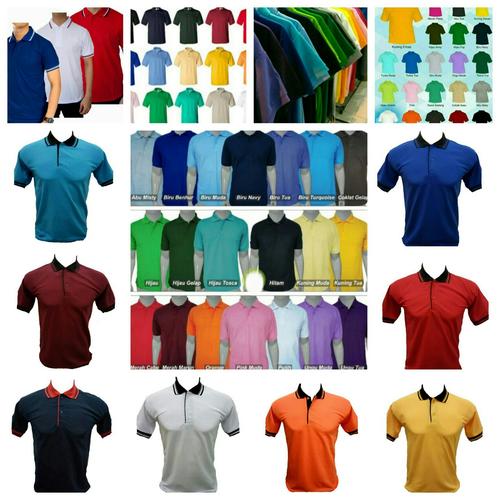 Jual distributor polo shirt/ kaos kerah 