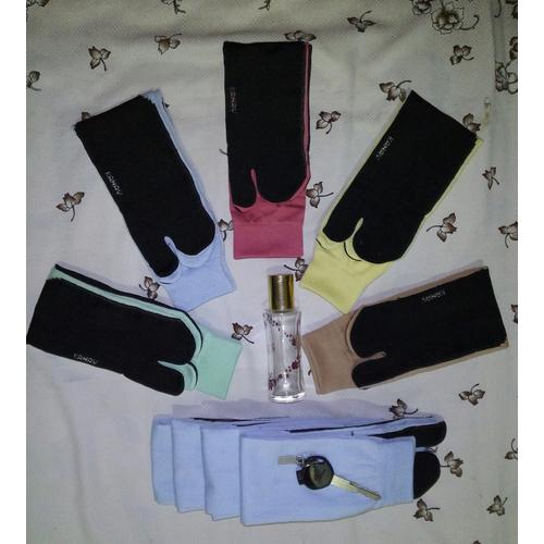 Foto Produk kaos kaki jempol telapak hitam warna warni GROSIR dari lancar usaha jaya