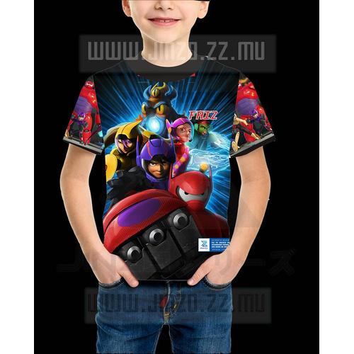 Gambar Kaos anak Robot Big Hero 6 Spesial Dengan Nama dari Jinzo Series undefined Tokopedia