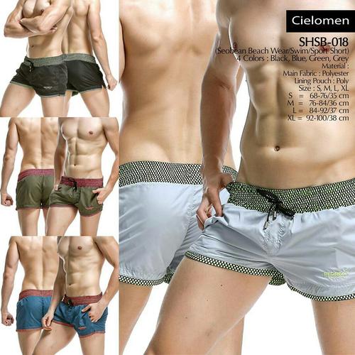 Foto Produk SEOBEAN SHSB-018 Sport short gym fitness running jogging lari pantai dari Cielomen