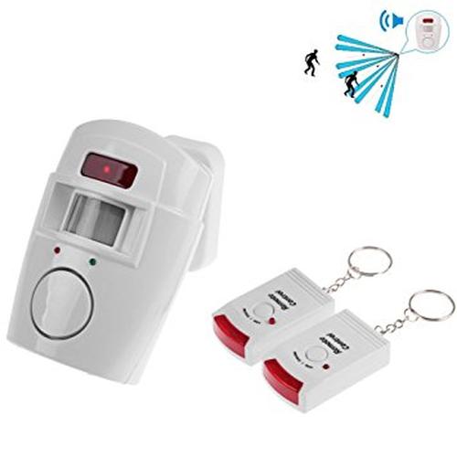Foto Produk ALARM SENSOR GERAK DUAL REMOTE/ALARM BELL RUMAH ANTI MALING dari Toko Multiplechoice