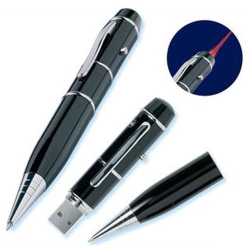 Foto Produk Multipurporse Ballpoint + Laser Pointer + Flashdisk 16GB dari BudgetGadget