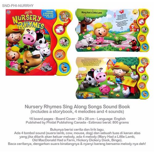 Jual Nursery Rhymes Sing Along Songs Sound Book - Kab. Bandung ...