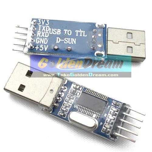 Foto Produk Converter USB to TTL Serial Konverter chip PL2303HX Prolific 2303HX dari VISITEK