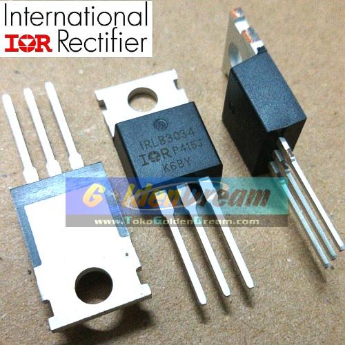 Gambar Mosfet IRLB3034 40V 195A 1.7m IR TO-220 IRLB 3034 Power Rectifier dari VISITEK undefined Tokopedia