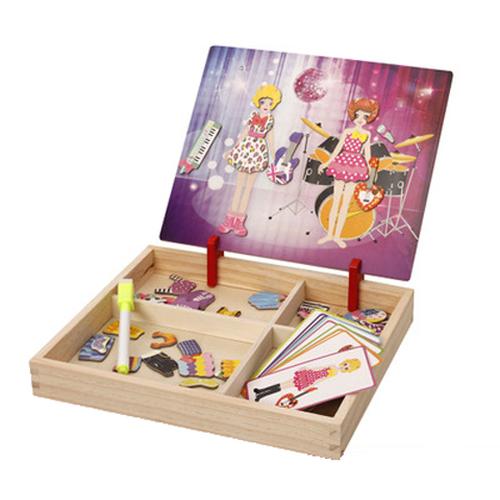 Foto Produk Mainan Edukatif Educational Toys Anak Mix Match Baju Band Girl ME-107 dari Kid Smart