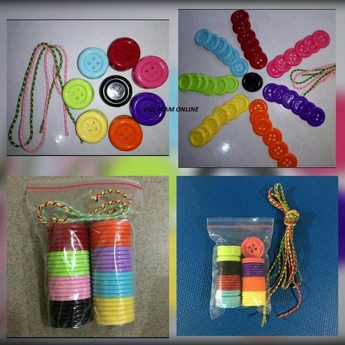Foto Produk MAINAN EDUKASI/EDUKATIF ANAK MERONCE KANCING BESAR WARNA WARNI dari FGS Team Online