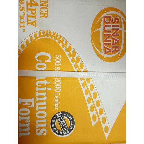 Jual Continuous form rangkap 4bagi 2 SInar DUnia - Jakarta Utara - Toko ...