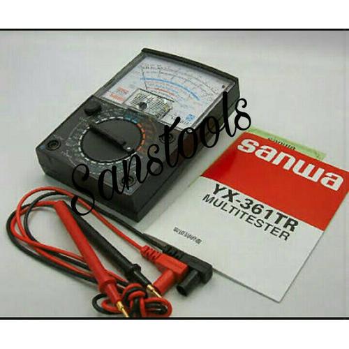 Jual SANWA YX361TR analog multimeter / multitester manual YX361TR ASLI