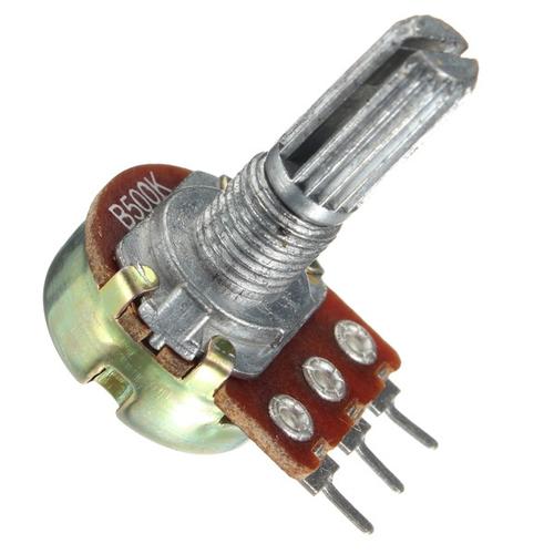 Gambar KR04775 Potentiometer B500K Ohm dari KlinikRobot Kota Tangerang Tokopedia