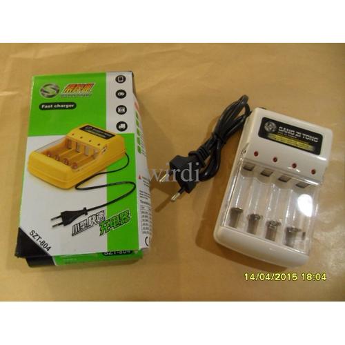 Foto Produk Charger rechargeable 4 in 1 cas pengecas baterai AA/AAA/NI-CD/NI-MH dari wirdi