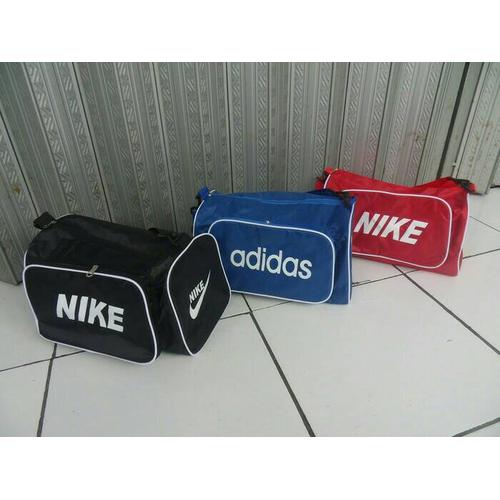 Gambar tas olahraga futsal selempang adidas nike kotak hitam merah biru dari RIZKI WARDROBE Kota Sukabumi Tokopedia