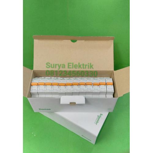Foto Produk MCB DOMAE SCHNEIDER 1 Pole 1 Phase 32A 1P 32 A Ampere Amper Ori/Asli dari SURYA-ELEKTRIK