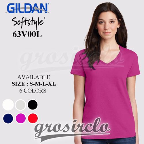 Jual GROSIR MURAH Kaos Polos Gildan V 