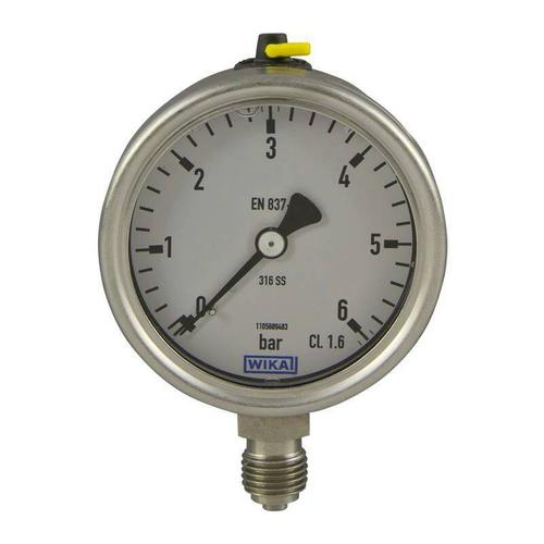 Jual pressure gauge wika Fullss 2,5" Jakarta Barat BINTANG TEKNIK