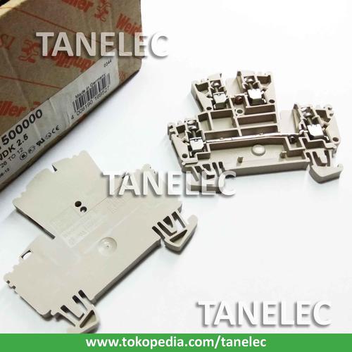 Jual WDK 2.5 Double Level Terminal Block Weidmuller Jakarta Pusat Tanelec Tokopedia