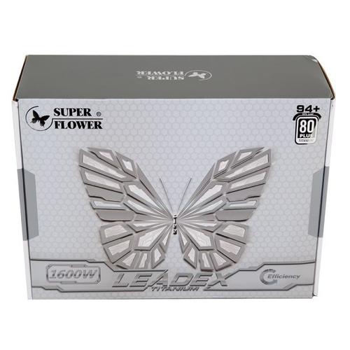 Foto Produk Super Flower Leadex Titanium 1600W - SF-1600F14HT - 80 PLUS TITANIUM dari SINYAL RUPIAH