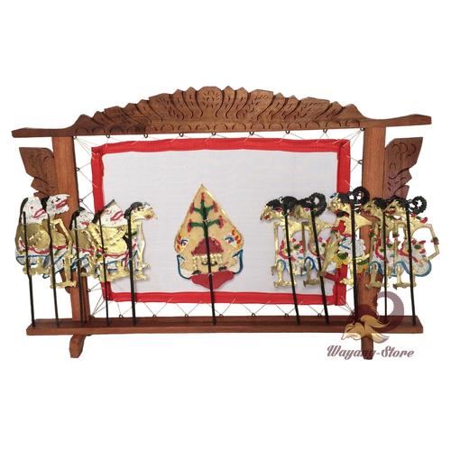 Foto Produk Miniatur Pagelaran Wayang Kulit dari Wayang-Store