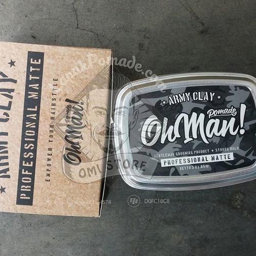Foto Produk Ohman Clay (Ohman Pomade Army Clay) dari OmiStore