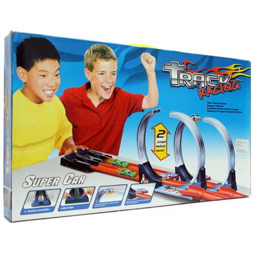 Foto Produk Mainan Anak Hotwheels Track Halilintar 2 Jalur Track Hot Wheels Car dari Toko DnD