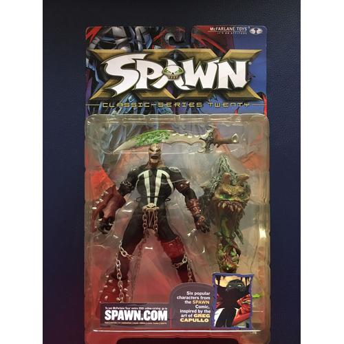 SPAWN VI UNMASKED Action Figure Classic Series 20 Malebolgia Head 2001
