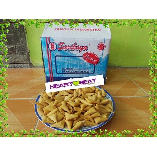 Foto Produk SAMOSA ISI EBI 1 BAL 3KG dari HEARTBEAT SNACK BANDUNG