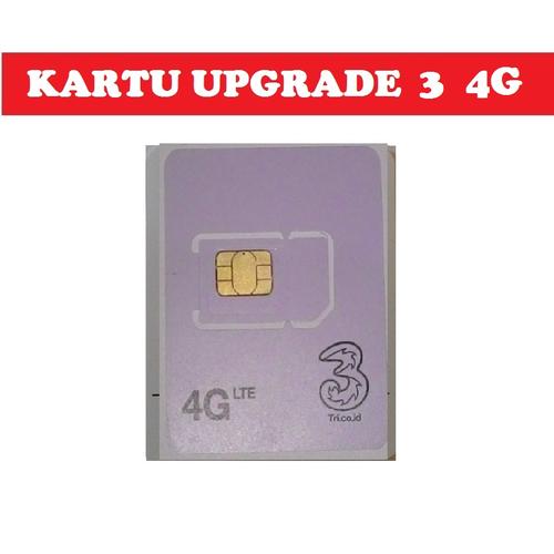 Gambar Kartu Perdana Upgrade 4G Tri Three 3 - BONUS Kuota 30GB - SENDIRI dari Java Perdana Jakarta Timur Tokopedia
