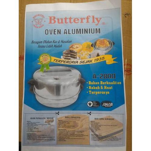 Foto Produk oven baking pan buterfly tebel + termometer dari majdi syarif