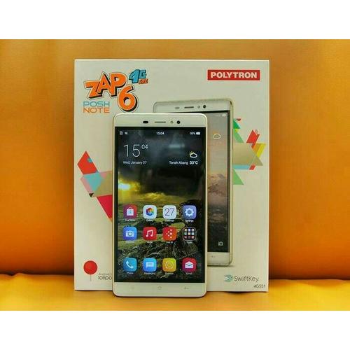 Foto Produk POLYTRON ZAP 6 POSH 4G 501 - RAM 2GB ROM 16GB -5,5inc dari Handpone Centre