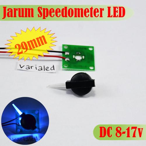 Foto Produk Jarum Panel Speedometer LED BIRU 12V 29mm Indiglow Retrofit RPM Bensin dari variaLED